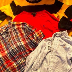 Boys 10-12 lot Ralph Lauren polo, Gap, Old Navy